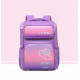 Детский каркасный рюкзак, школьный, фиолетовый. Маленькая принцесса.