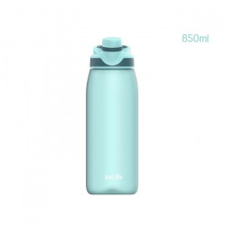 Бутылка пластиковая, бутылка для спорта, голубая. Just Life. 850 мл.