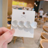 Заколка, заколка-бант, черный. Атласный бант.