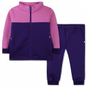 Утепленный костюм 2 в 1 для девочки, спортивный, фиолетовый. Sport Style.