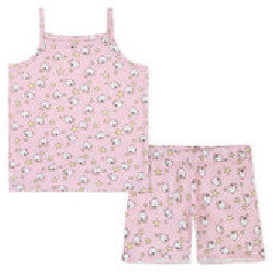 Пижама для девочки, розовая. Барашек.