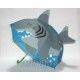Детский зонтик 3D Акула 